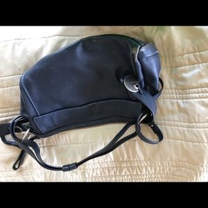 Marc Jacobs navy blue leather bag